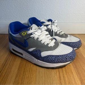 Nike Air Max 1 Safari Blue mens 6.5 / womens 8